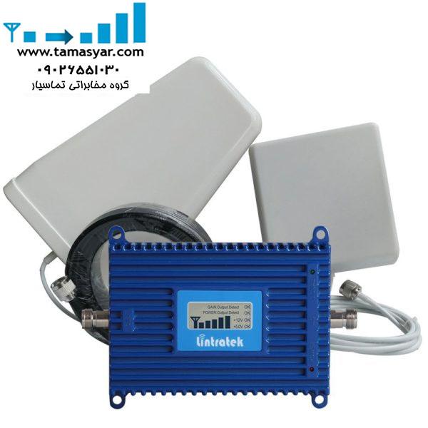 بوستر Lintratek 2100 تکباند GSM 900 مناسب خانه و کارگاه خارج شهری