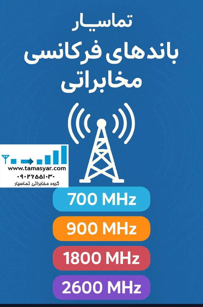 فرکانس های موبایل